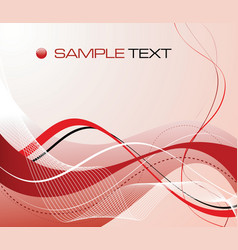 Abstract graphic composition vector image