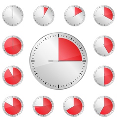 Timers vector image