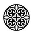Circular ornament vector image