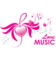 Love music Love music vector image