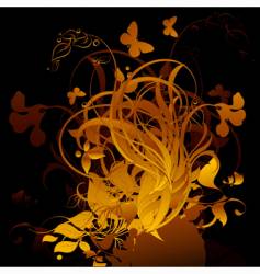 Floral vector image