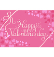 Happy Valentines Day vector image