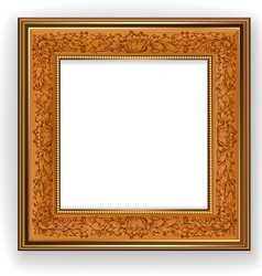 Retro frame vector image