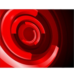 Abstract circle rings background vector image
