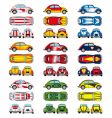 VW Beetle cars vector image