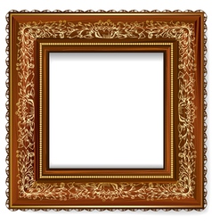 Retro frame vector image