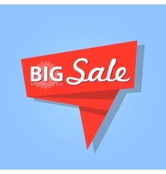 Big Sale Tag Big Sale Tag vector image