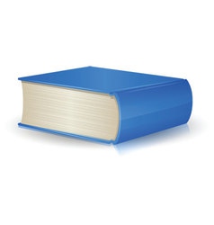 Single Book vector image