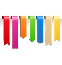 Ribbons vector image