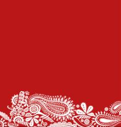 Paisley background vector image