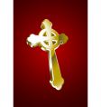 Celtic cross vector image