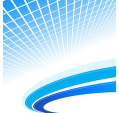 Abstract blue background vector image