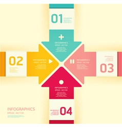 Modern soft color Design template vector image
