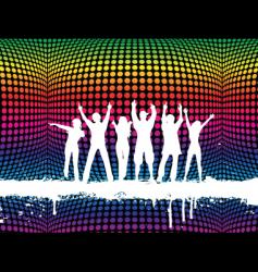 Funky party vector image