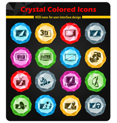 Tv features and specifications Tv features and specifications vector image
