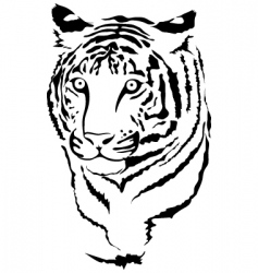 Big cat vector image
