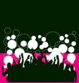 Party people vector image