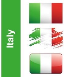 Flag Italy vector image