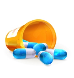 Pills vector image