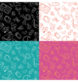 Female things pattern vector image