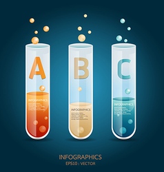 Creative Template with capsule banner vector image
