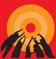 Reach vector image