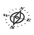 Compass vector image