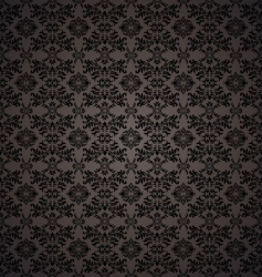 Gothic seamless wallpaper vector image