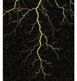 Lightning strike vector image