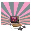 Space invaders vector image