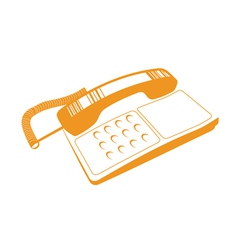 PHONE vector image
