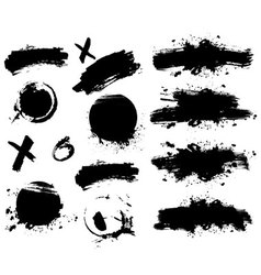 Splash set vector image