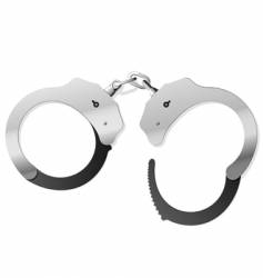 Handcuffs vector image
