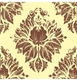 Vintage damask seamless pattern element vector image