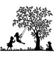 Children playing vector image