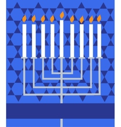 Holiday hanukkah vector image
