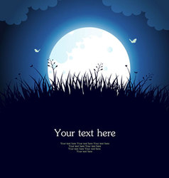 Night vector image