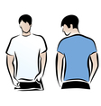 T-shirts vector image
