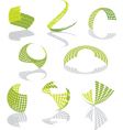 Abstract icons vector image