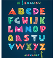 Alphabet for children vector image
