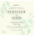 Vintage invitations vector image