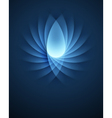 Blue Smooth Lines background vector image