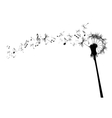 Dandelion vector image