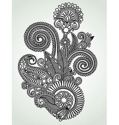 Design ornamental decoration vector image