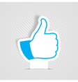 Like symbol vector image