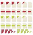 Deorative files vector image