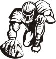 Football vector image