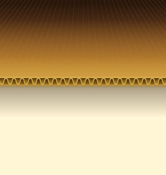 Brown cardboard vector image