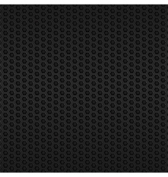 Black metallic mesh vector image