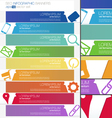 Progress SEO Infographics banner set vector image